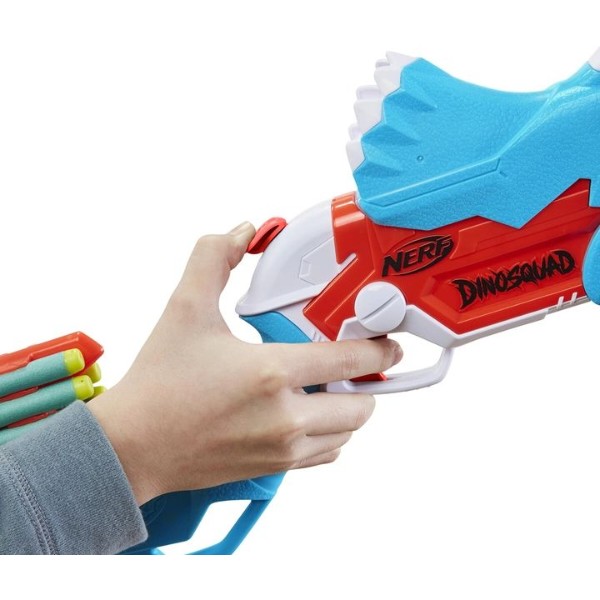 Фото - Бластер многозарядный Hasbro Nerf Дино Трицерабласт (F0803)