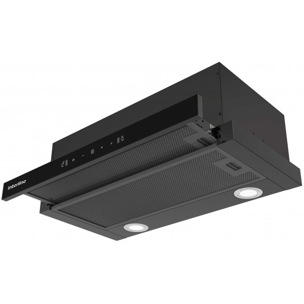 Фото - Вытяжка встраиваемая Interline SLIM ULTRA GLASS BL A/60