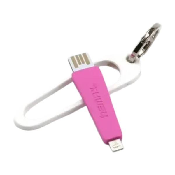 Фото - Кабель Remax RC-024i Portable USB - Lightning 0.07 м Pink (2000700004658)