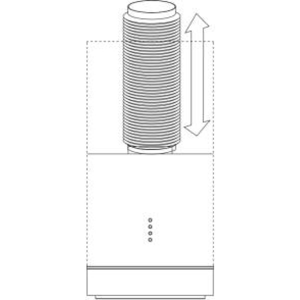 Фото - Витяжка декоративна Interline TUBE S BL A/60/T