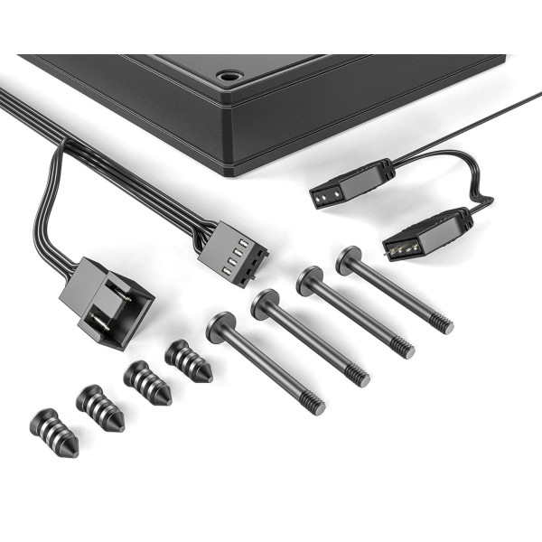 Фото - Корпусний вентилятор ID-Cooling AS-120-ARGB-K