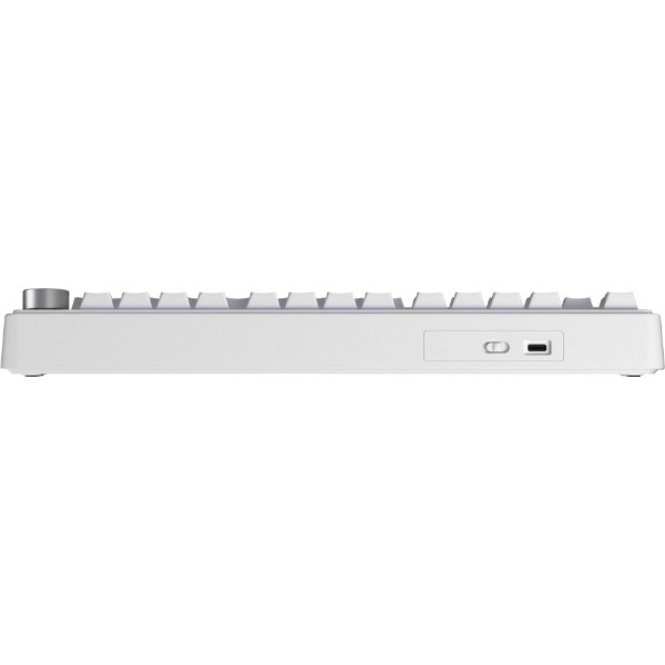 Фото - Клавіатура дротова ігрова Aula F75 White keycap KRGD blue EN/UA (6948391202839)