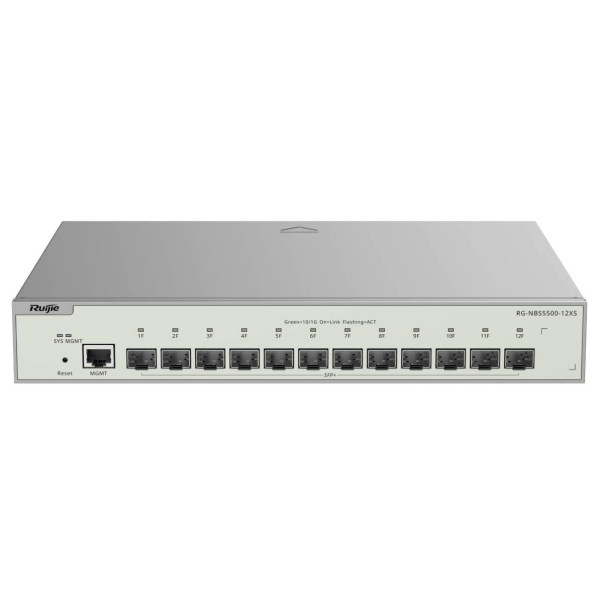 Фото - Коммутатор локальної мережі (Switch) Ruijie Reyee RG-NBS5500-12XS Фото - Коммутатор локальної мережі (Switch) Ruijie Reyee RG-NBS5500-12XS