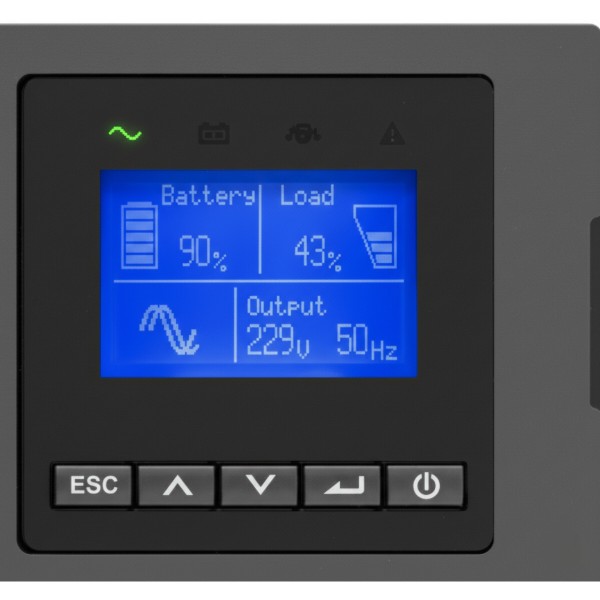 Фото - Джерело безперебійного живлення PowerWalker VFI 1500 ICR IoT (10122197)