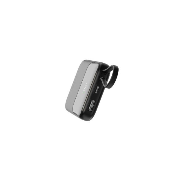 Фото - Батарея мобільна Canyon OnPower 101 built-in cable 10000 mAh PD22.5W Black (CNS-CPB101BK)