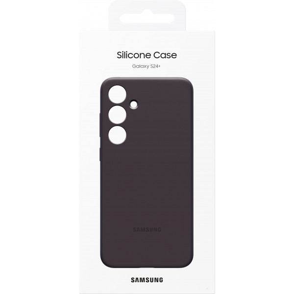 Фото - Чохол для смартфону Samsung Silicone Case S24+ Dark Violet (EF-PS926TEEGWW)