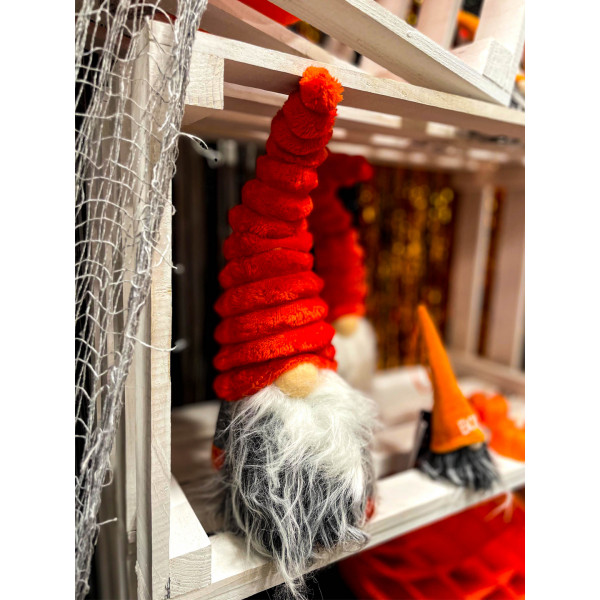 Фото - Декор Halloween YES! Fun «Гном в шубі», 33 см