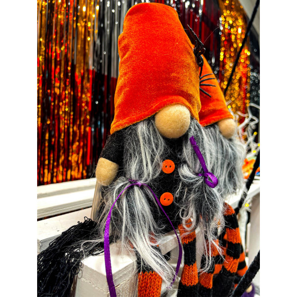 Фото - Декор Halloween YES! Fun «Гном Дівчинка», 39 см, LED