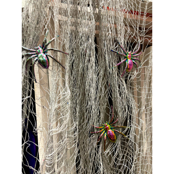 Фото - Декор Halloween YES! Fun "Creepy Cloth", 76*270 см, сіра (973670)