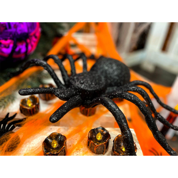 Фото - Декор Halloween YES! Fun 41*29 см, гліттер, чорний (973685)