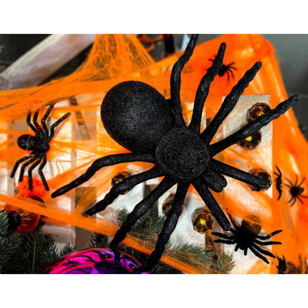 Фото - Декор Halloween YES! Fun 41*29 см, гліттер, чорний (973685)