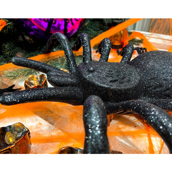 Фото - Декор Halloween YES! Fun 41*29 см, гліттер, чорний (973685)