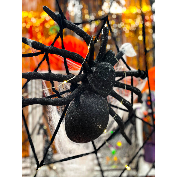 Фото - Декор Halloween YES! Fun 41*29 см, гліттер, чорний (973685)