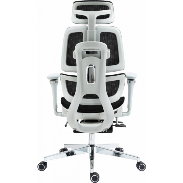 Фото - Уцінка - Крісло офісне GT Racer B-2450 White/Black