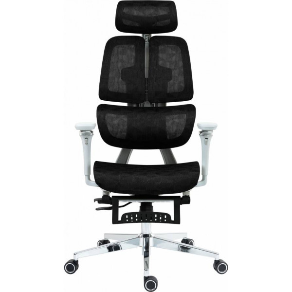Фото - Уцінка - Крісло офісне GT Racer B-2450 White/Black