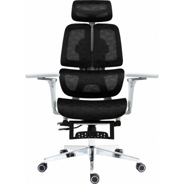 Фото - Уцінка - Крісло офісне GT Racer B-2450 White/Black