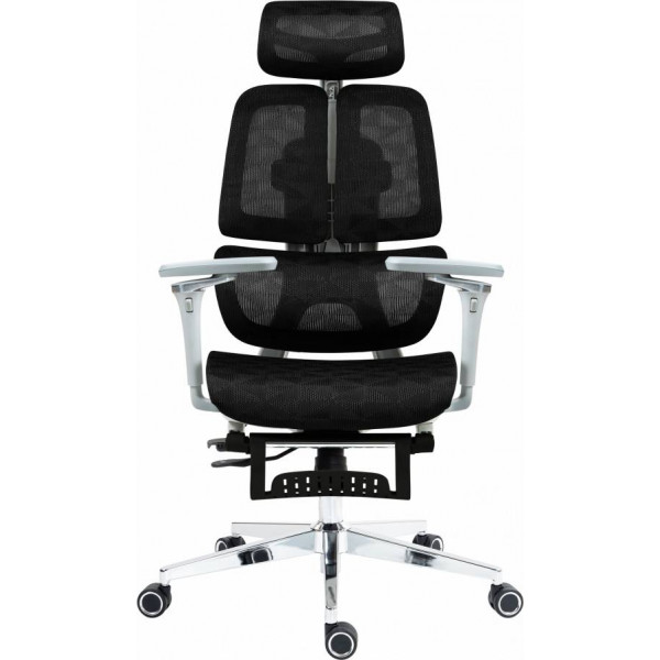 Фото - Уцінка - Крісло офісне GT Racer B-2450 White/Black