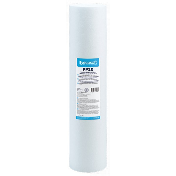 Фото - Картридж для фільтру проточного Ecosoft 4.5х20'' 20 мкм (CPV452020ECO)