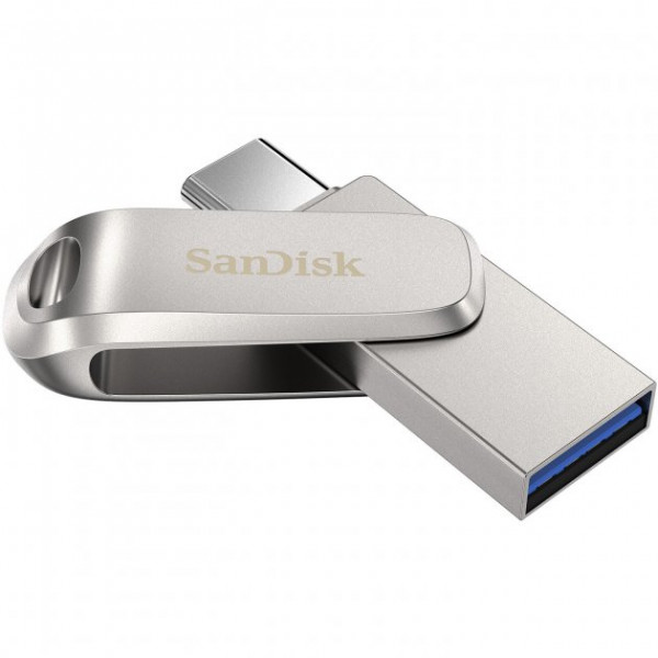 Фото - Флеш USB SanDisk USB 32GB Type-C Ultra Dual Luxe Silver (SDDDC4-032G-G46)