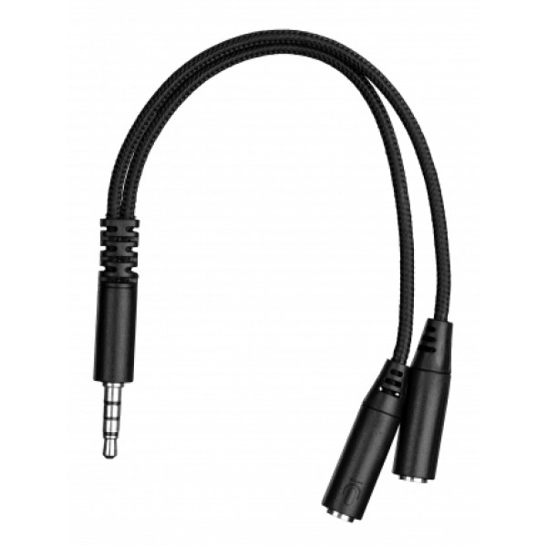 Фото - Гарнитура проводная игровая 2E HG300 LED 3.5mm Black (2E-HG300BK)