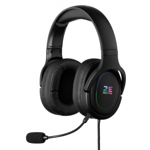 Фото - Гарнітура дротова ігрова 2E HG330 RGB USB 7.1 Black (2E-HG330BK-7.1)
