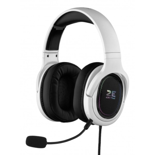 Фото - Гарнитура проводная игровая 2E HG330 RGB USB 7.1 White (2E-HG330WT-7.1)