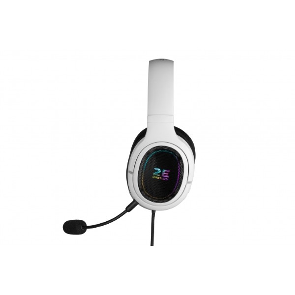 Фото - Гарнитура проводная игровая 2E HG330 RGB USB 7.1 White (2E-HG330WT-7.1)