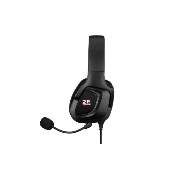 Фото - Гарнитура проводная игровая 2E HG340 RGB USB 7.1 Black (2E-HG340BK-7.1)