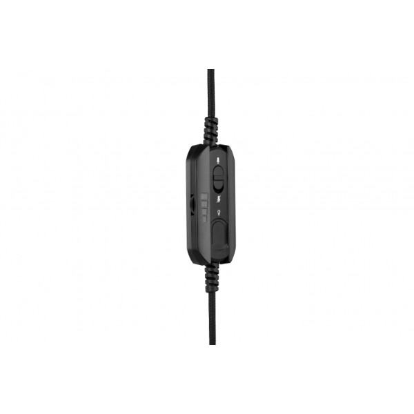 Фото - Гарнитура проводная игровая 2E HG340 RGB USB 7.1 Black (2E-HG340BK-7.1)