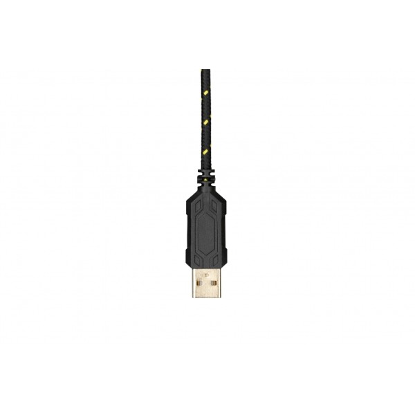 Фото - Гарнитура проводная игровая 2E HG340 RGB USB 7.1 Yellow (2E-HG340YW-7.1)