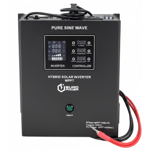 Фото - Источник бесперебойного питания Europower RTSWm-MPPT-1000LCD