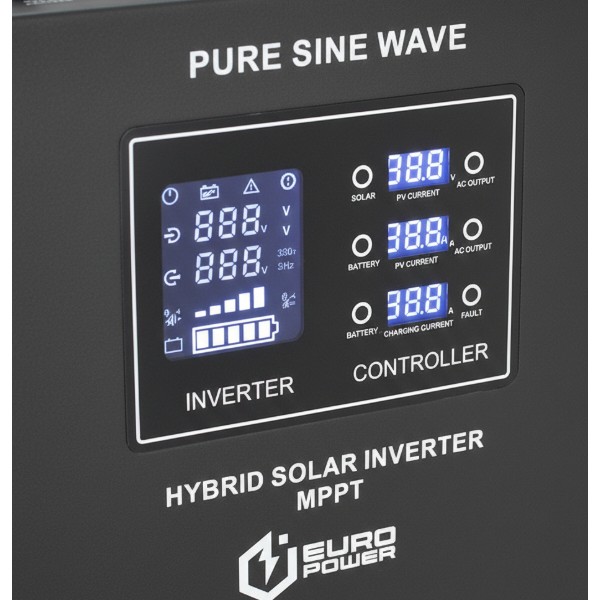 Фото - Источник бесперебойного питания Europower RTSWm-MPPT-2000LCD