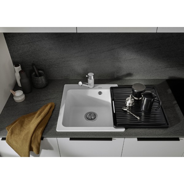 Фото - Мойка кухонная Blanco 527126 NAYA 45 НЕЖНЫЙ БЕЛЫЙ