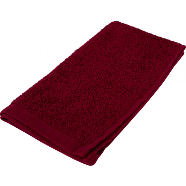 Фото - Рушник для рук GM Textile махровий бордовий 30x50