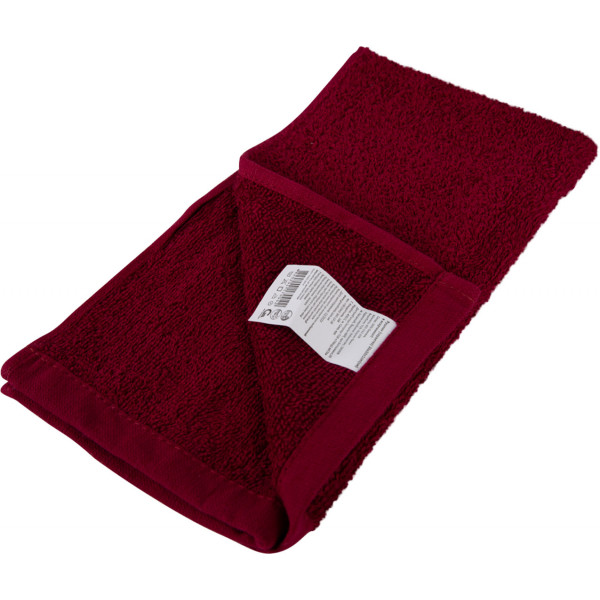 Фото - Рушник для рук GM Textile махровий бордовий 30x50
