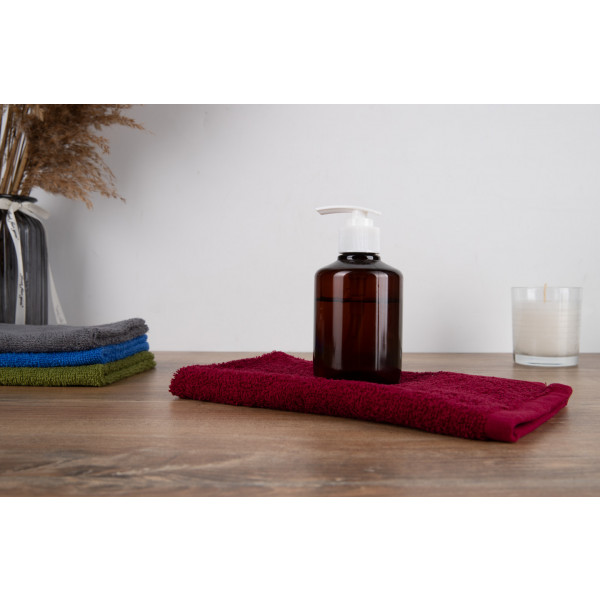 Фото - Рушник для рук GM Textile махровий бордовий 30x50