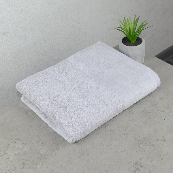 Фото - Рушник для обличчя GM Textile махровий срібний Міладо 50x90