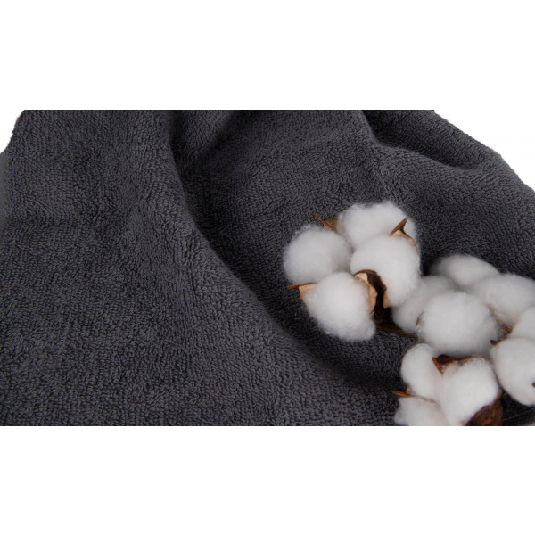 Фото - Рушник для рук GM Textile махровий сірий 30x50
