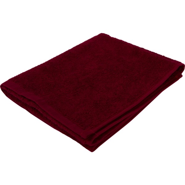 Фото - Рушник для рук GM Textile махровий бордовий 40x70