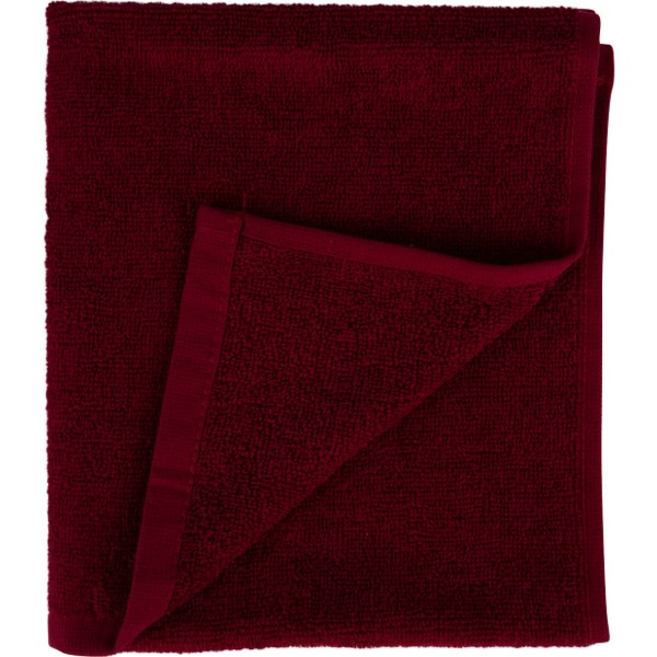 Фото - Рушник для рук GM Textile махровий бордовий 40x70
