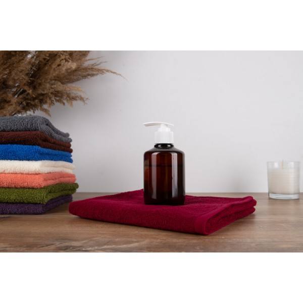 Фото - Рушник для рук GM Textile махровий бордовий 40x70