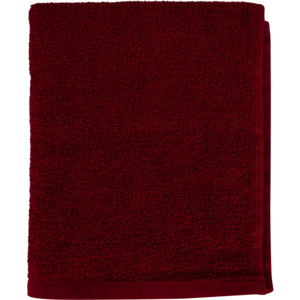 Фото - Рушник для обличчя GM Textile махровий бордовий 50x90
