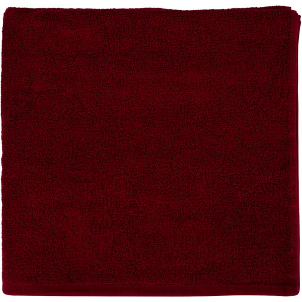 Фото - Рушник банний GM Textile махровий бордовий 70x140