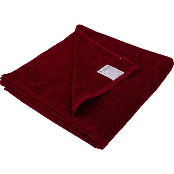 Фото - Рушник банний GM Textile махровий бордовий 70x140