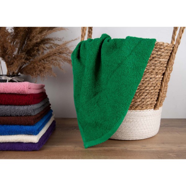 Фото - Рушник банний GM Textile махровий зелений 70x140