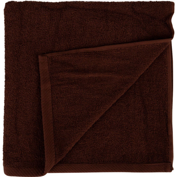 Фото - Полотенце банное GM Textile махровое коричневый 70x140
