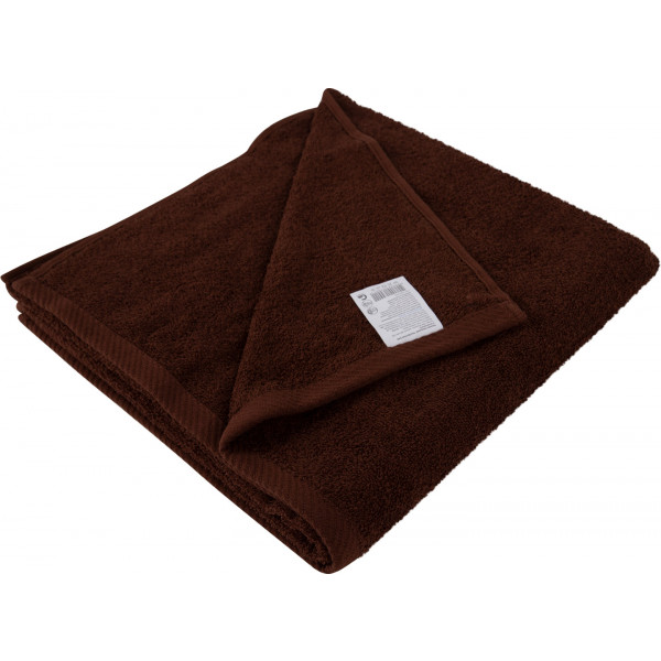 Фото - Полотенце банное GM Textile махровое коричневый 70x140