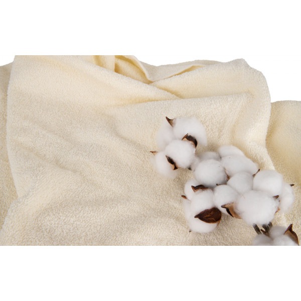 Фото - Рушник для обличчя GM Textile махровий ванільний 50x90