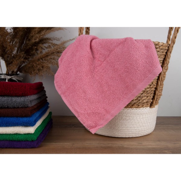 Фото - Полотенце банное GM Textile махровое коралловый 70x140