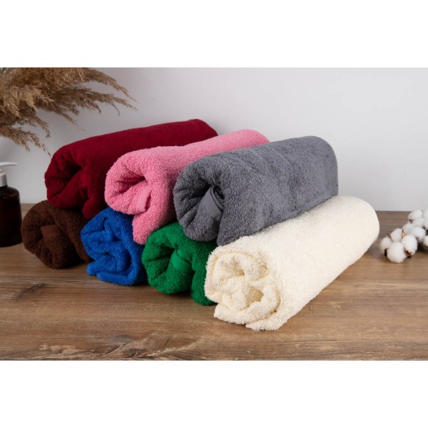 Фото - Полотенце банное GM Textile махровое коралловый 70x140